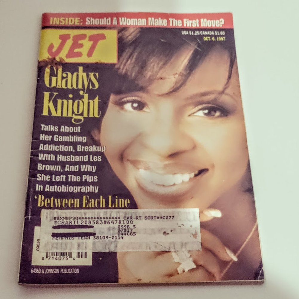 Jet Magazine October 6, 1997 Gladys Knight